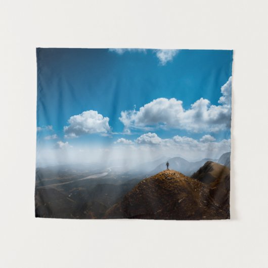 Erkundung neuer Höhen Wandteppich (Vorderseite (Horizontal))