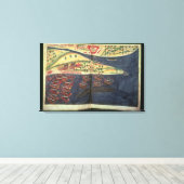 Erkundungsplan für Surat Leinwanddruck (Insitu (Holzboden))