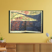 Erkundungsplan für Surat Leinwanddruck (Insitu (Wohnzimmer))