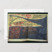 Erkundungsplan für Surat Postkarte (Vorne/Hinten)