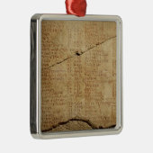 Erlass des Kaisers Diocletian Ornament Aus Metall (Rechts)