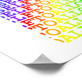 Erlaube dir selbst zu LIEBEN Poster (Ecke)