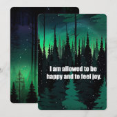 Erlaubt glücklich zu sein (Vorne/Hinten)