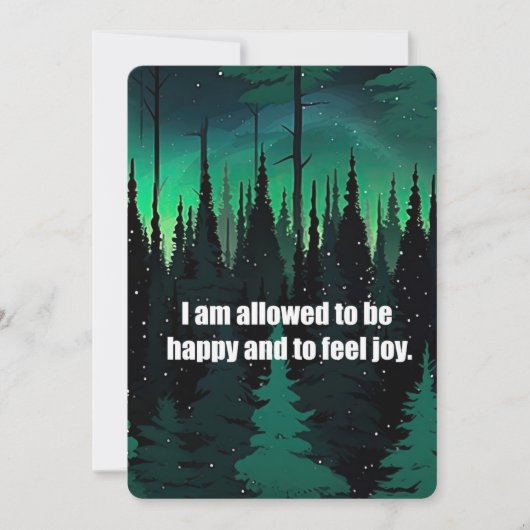 Erlaubt glücklich zu sein (Vorderseite)