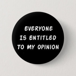 Erlaubt zu meiner Meinung Button