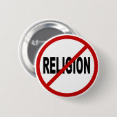 Erlaubte Zeichen-Aussage Hass-Religions-/No Button (Vorne & Hinten)