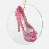 erlaubterweise rosa Schuhe Keramikornament (Links)