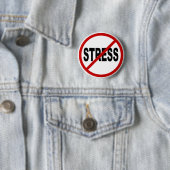 Erlaubtes Zeichen des Hass-Stress/No Druck Button (Beispiel)