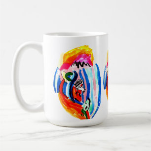 Erlebe den Sommer auf dem Wasser Kaffeetasse