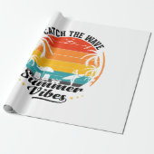 Erlebe die Sommerwelle Geschenkpapier (Ungerollt)