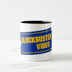 Erlebe es noch einmal Vintage-80er-Filmverleih-N Zweifarbige Tasse