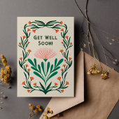 Erleben Sie bald den eleganten Blumenrahmen Karte