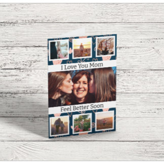 Erleben Sie bald die Grußkarte für Mama Foto Karte