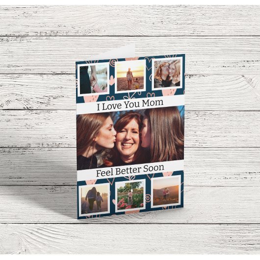 Erleben Sie bald die Grußkarte für Mama Foto Karte