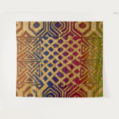 Erleben Sie das reiche afrikanische Erbe mit unser Wandteppich (Vorderseite (Horizontal))