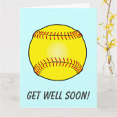 Erleben Sie das Softball-Team von der ganzen Gang  Karte (Gelbe Blume)