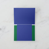 Erleben Sie den Thrill des Fliegens im blauen Himm Dankeskarte (Innenseite)