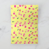 Erleben Sie den Traum mit einer Feier in Rosa und  Karte (Innenseite)