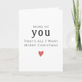 Erleben Sie den Zauber moderner Weihnachtsgrüße Karte