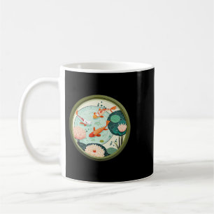 Erleben Sie den Zauber und den Charm Adorable Koi Kaffeetasse