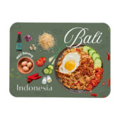 Erleben Sie die Aromen von Nasi Goreng Magneten Magnet (Horizontal)