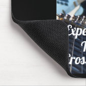 "Erleben Sie die Kreuzung der Maus" Pad Mousepad (Ecke)