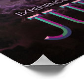 Erleben Sie die mächtigen Auroras von JUPITER NASA Poster (Ecke)