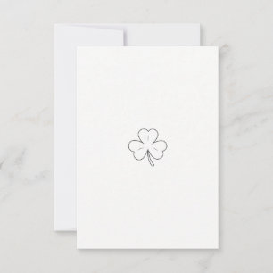 Erleben Sie die Magie des Kleeblatts Serenade Save The Date