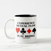 Erleben Sie die Mental Flow Play Bridge Zweifarbige Tasse (Links)