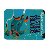 Erleben Sie die Osterinseln Magnet (Horizontal)