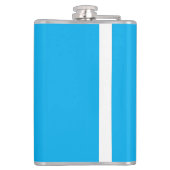 Erleben Sie die Schönheit eines blauen Himmels mit Flachmann (Rückseite)