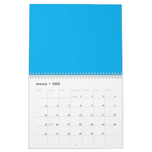 Erleben Sie die Schönheit eines klaren blauen Himm Kalender