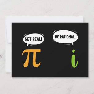 Erleben Sie echte, rationale Mathematik pi Day Gee Einladung