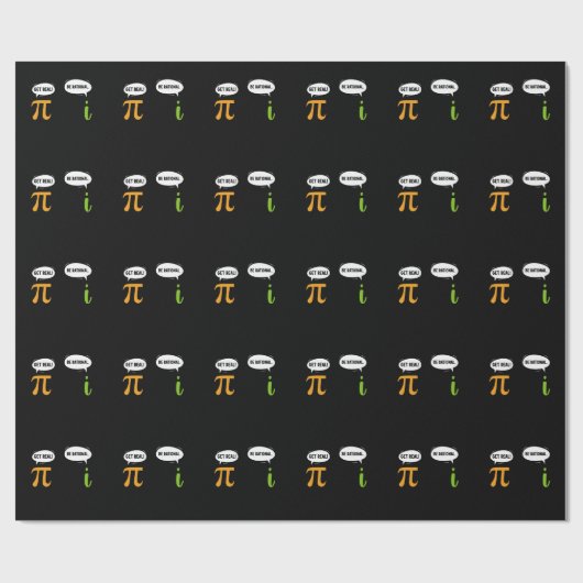 Erleben Sie echte, rationale Mathematik pi Day Gee Geschenkpapier (Flach)
