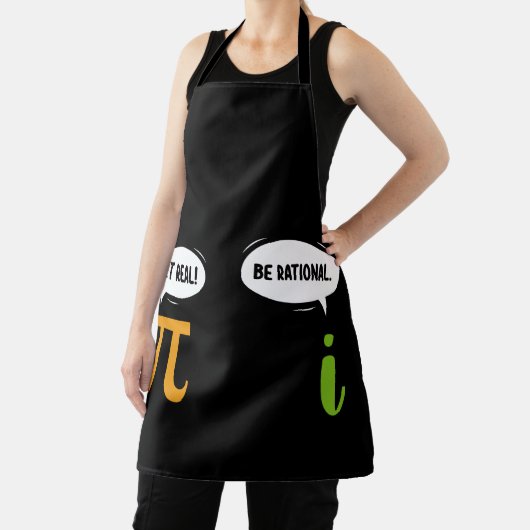 Erleben Sie echte, rationale Mathematik pi Day Gee Schürze (InSitu)