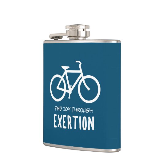 Erleben Sie Freude durch das Fahrradfahren Flachmann (Links)