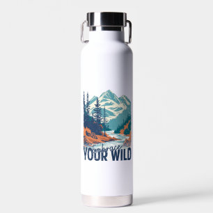 Erleben Sie Ihre Wildnis - Naturerlebnis Trinkflasche