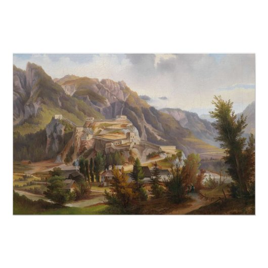 Erleben Sie Malborghettos Schönheit mit Pernhart Poster (Vorderseite)