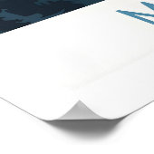 Erleben Sie Myrkdalen atemberaubende Ski-Plakat-Ku Poster (Ecke)