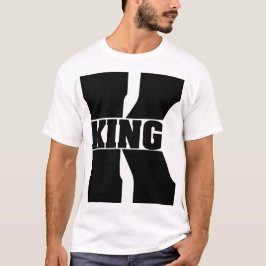 Erleben Sie Royalty in jedem Stich - King White T-Shirt