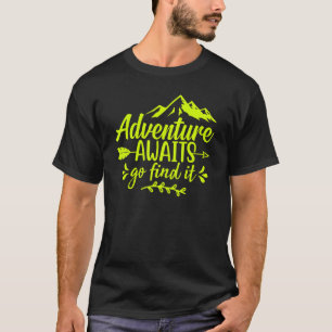 Erlebnis auf der Suche nach Frauen Grafik-T-Shirts T-Shirt