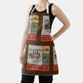 Erlebnis auf Reisen: Go It Retro Camping Reisen Schürze (InSitu)