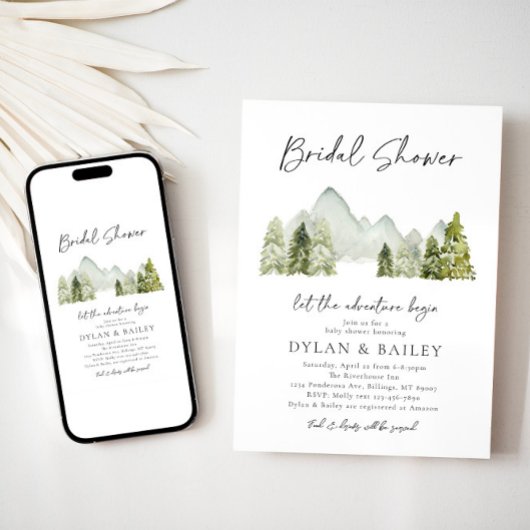 Erlebnis Bridal Dusche Einladung