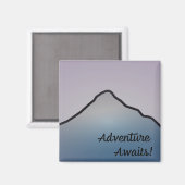 Erlebnis der Bergwelt Magnet (Vorderseite/Rückseite)