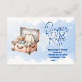 Erlebnis der Weltkarte erwartet Diapper Raffle Begleitkarte (Vorderseite)