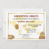 Erlebnis-Erlebnis für Ruhestandsreisen - Party Einladung (Vorderseite)