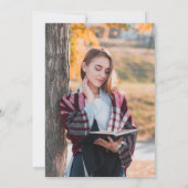 Erlebnis erwartet Abschluss Ankündigung (Rückseite)