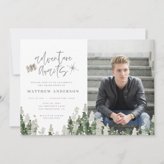 Erlebnis erwartet Ankündigung von Abschluss Foto (Vorderseite)