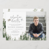 Erlebnis erwartet Ankündigung von Abschluss Foto (Vorne/Hinten)