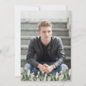 Erlebnis erwartet Ankündigung von Abschluss Foto (Rückseite)